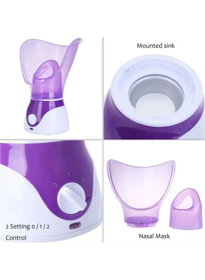 NTFS Beauty Nano Ionic Facial Steamer for Deep Pore Cleansing, Hydration & Blackhead Removal – Hot Mist Face Spa with Aroma Therapy, Adjustable Steam & Nose - Image 5